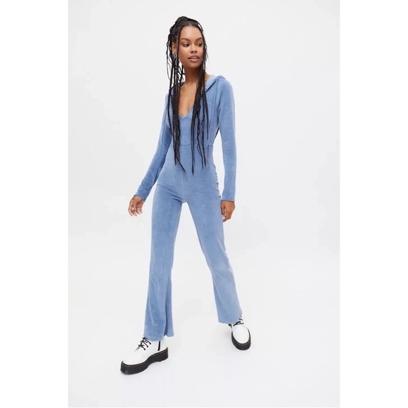 Urban Outfitters Pants - iets frans… Velour Catsuit Jumpsuit